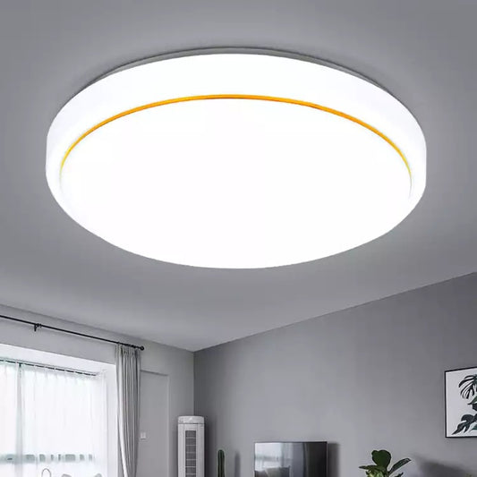 Color: Gold thread, Size: Lens 33cwhite light 24w - Led Ceiling Lamp Simple Modern Acrylic Bedroom Living Room Balcony Ceiling Lamp Home Circular Led Ceiling Lamp