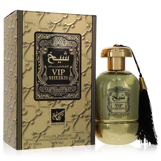 Rihanah VIP Sheikh by Rihanah Eau De Parfum Spray (Unisex) 3.4 oz (Men)