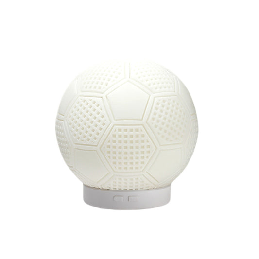1pc Air Humidifier; Creative Football Shape Home USB Desktop Aroma Diffuser Home Air Humidifier Ultrasonic Air Humidifier With Colorful Atmosphere Lamp USB Humidifier