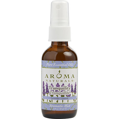 TRANQUILITY AROMATHERAPY by Tranquility Aromatherapy AROMATIC MIST SPRAY 2 OZ. THE ESSENTIAL OIL OF LAVENDER IS KNOWN FOR ITS CALMING AND HEALING BENEFITS.