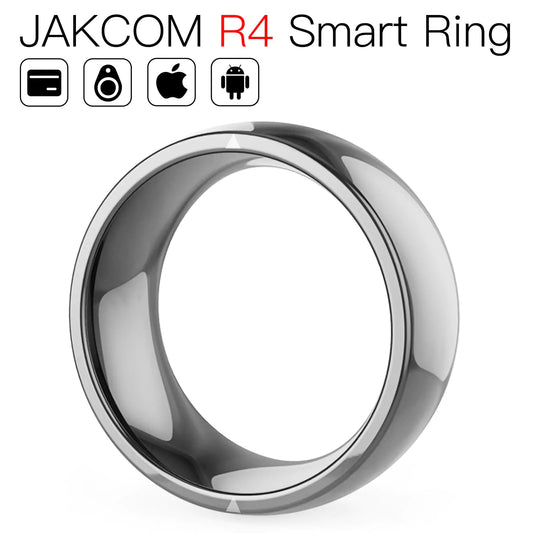 SMART RING - Compatible with iOS Android,2 NFC Safe Quick Trigger Instruction (Phone/Location/SOS),Support Simulation of 4 ID/IC Smart Cards, Waterproof, Ceramic Ring for Men, Women