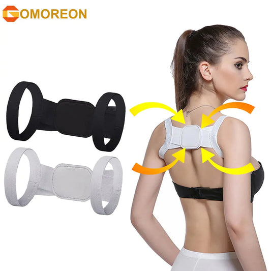 GOMOREON POSTURE CORRECTOR, Stealth Camelback Support Posture Corrector- quality product, Back improvement and shoulder alignment, Comfortable to wear, significantly increase well-being, Pain-free back posture corrector