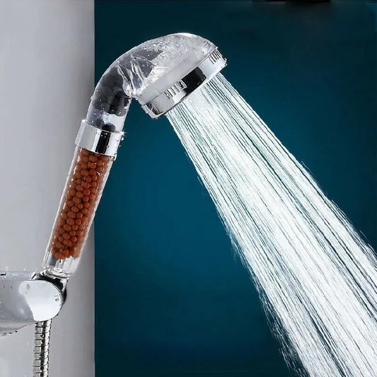 SHOWER HEAD FILTER - AquaPure - Ionic Spa Shower Head Filter, Treats Hard Water, Chlorine Exposure, And Skin And Hair Health Issues