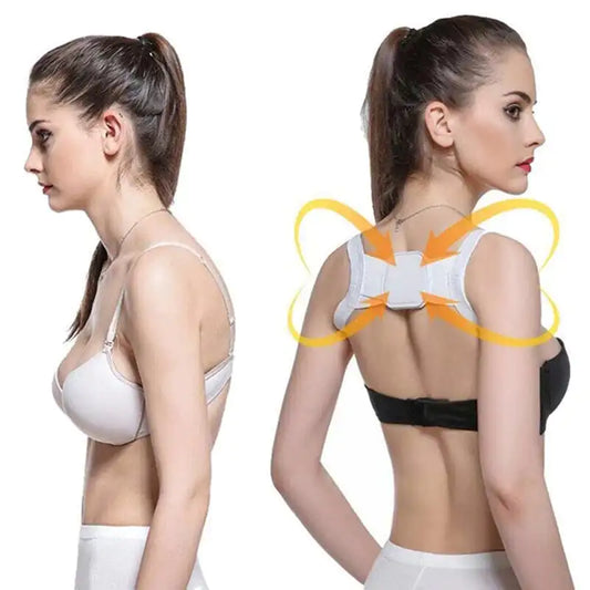 BACK POSTURE CORRECTOR - Stylish design, adjustable, Comfortable, Perfect way to look sharp and feeling great, Lightweight, Can be worn all-day without restriction, for men and women, Stand with confidence