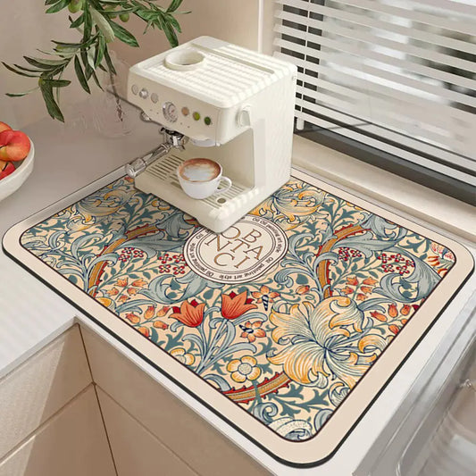 WATER DRAIN PAD - Kitchen Absorbent Drain Pad, Ultimate Solution For Keeping Your Kitchen Clean, Organized, And Stylish